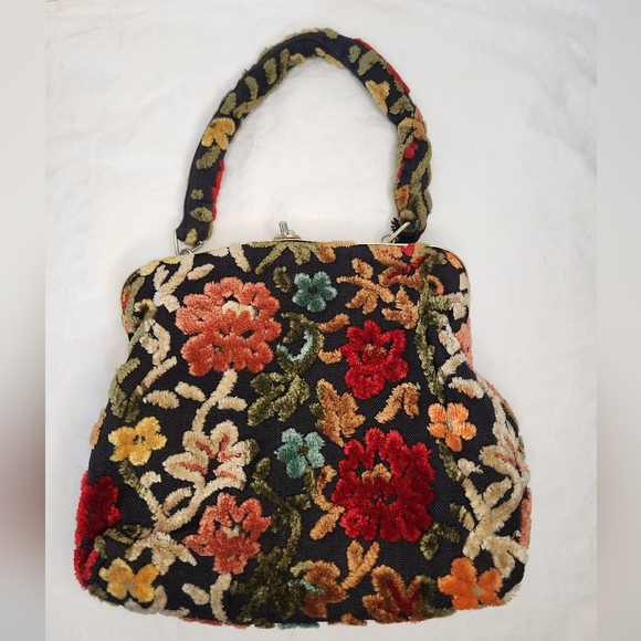 John Wind Chenille Purse - Picture 2 of 12